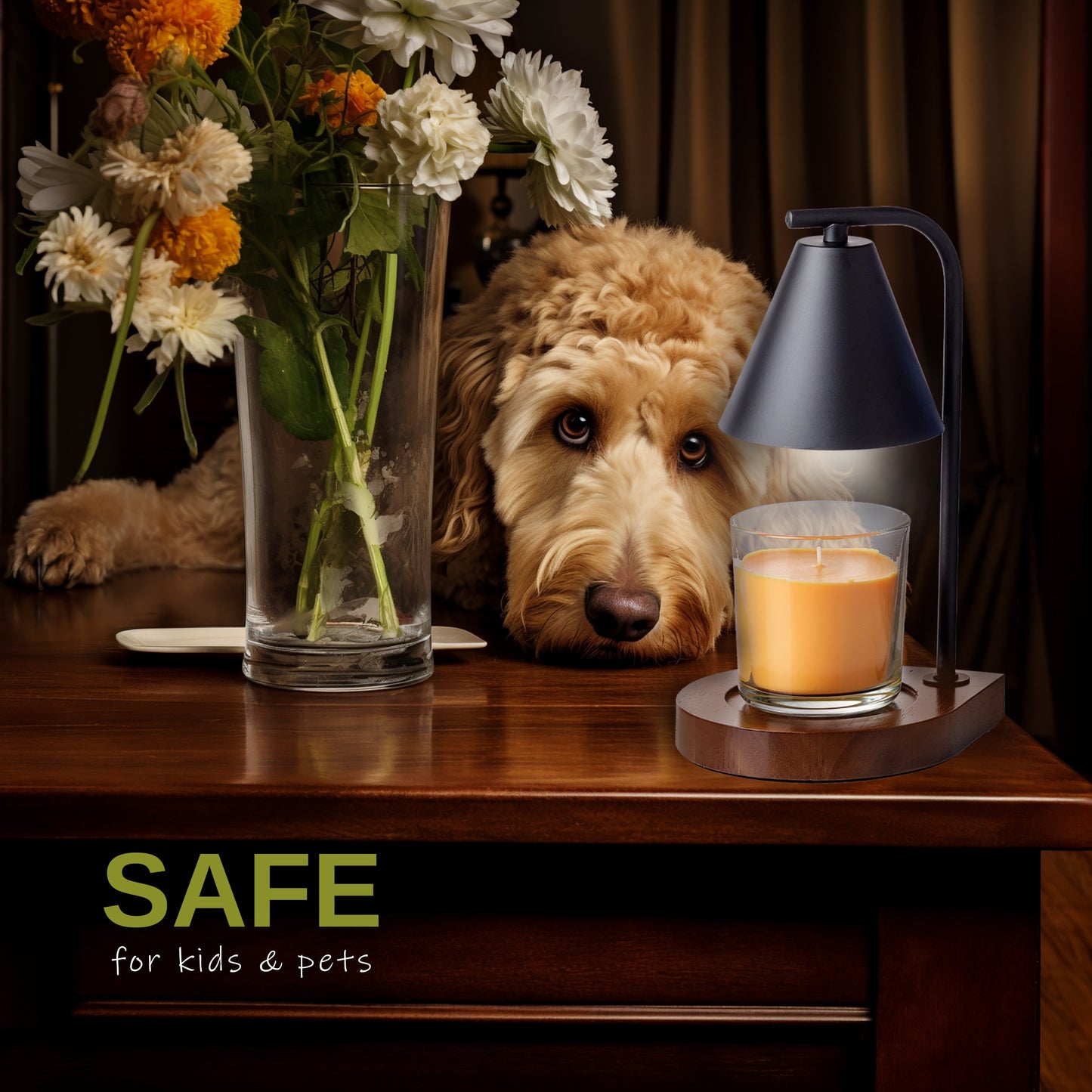 Secure Your Home with our Eco-Friendly, Flameless Candle Warmer Lamp